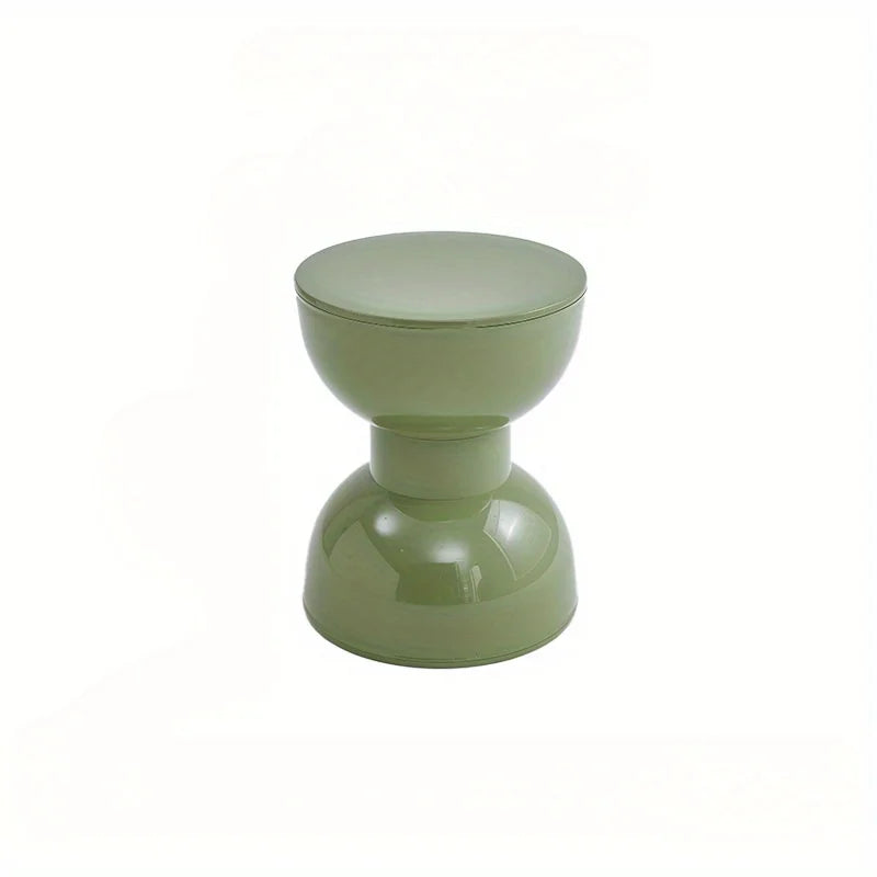 Fesara | Compact Curved End Table for Home Decor