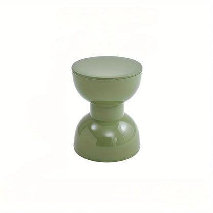 Fesara | Compact Curved End Table for Home Decor