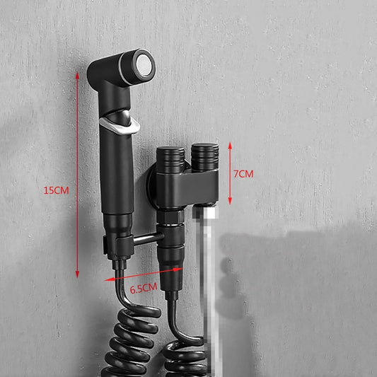 Modern Wall Mount Bathroom Faucet Spray Kit - Fesara