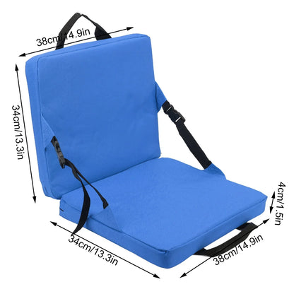 Portable Folding Chair with Padded Seat Cushion