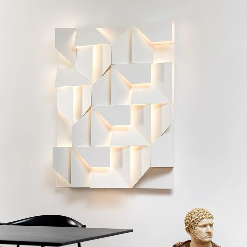 Modern 3D Wall Light with Amazing Visual Effects