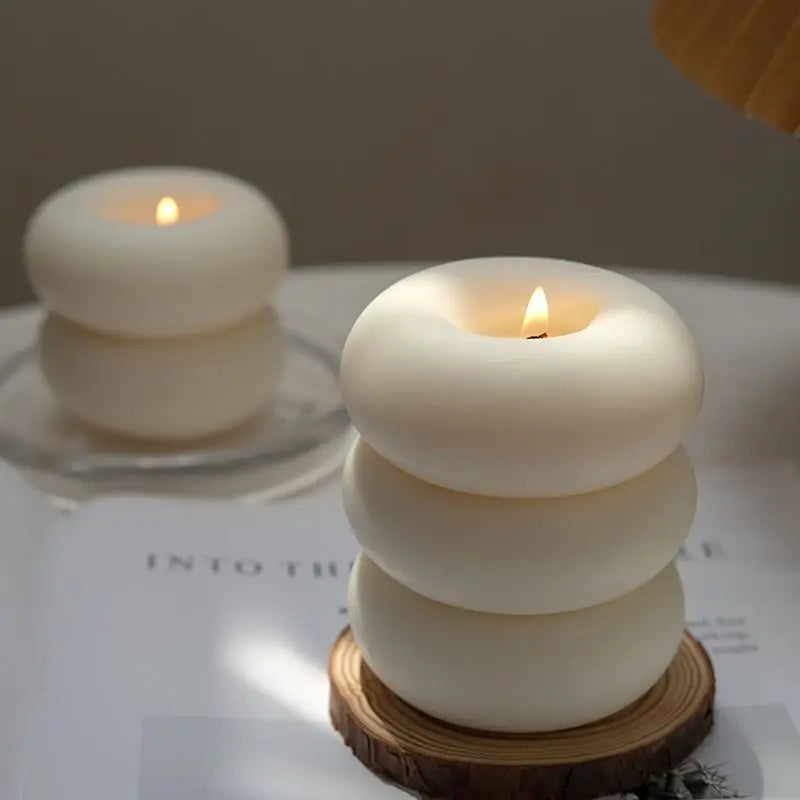 Soothing Donut Scented Smokeless Candle