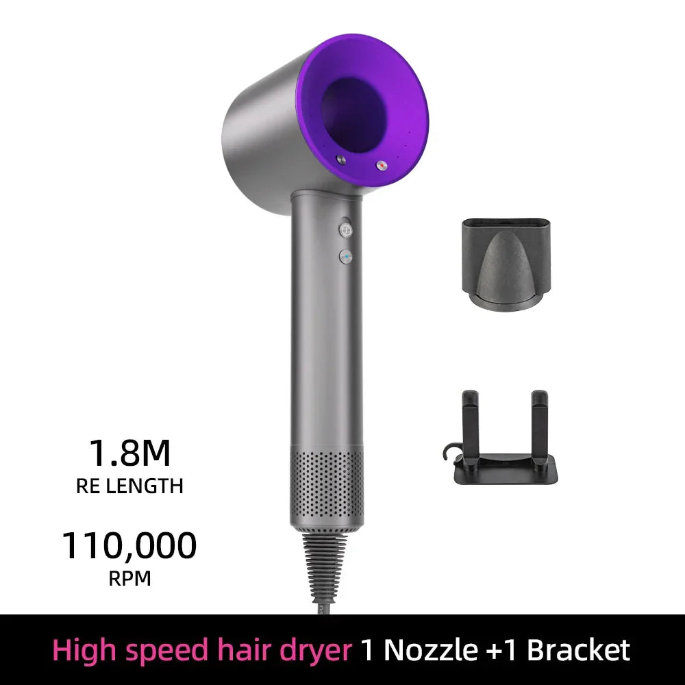 Fast Ion Hair Dryer with Advanced Temperature Control - Fesara