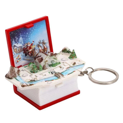 Magical Christmas Charm Keychain