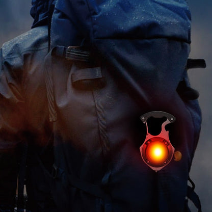 Portable 7in1 LED Flashlight Keychain Lamp
