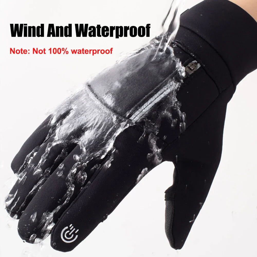 Warm Waterproof Insulated Touchscreen Gloves