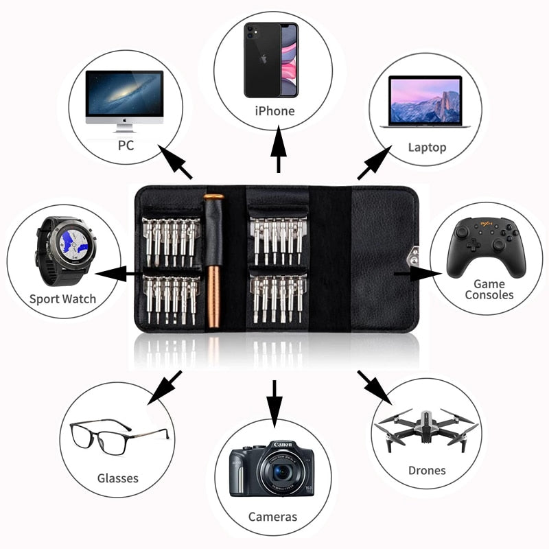 Ultimate 25-in-1 Multi Tool Screwdriver Set