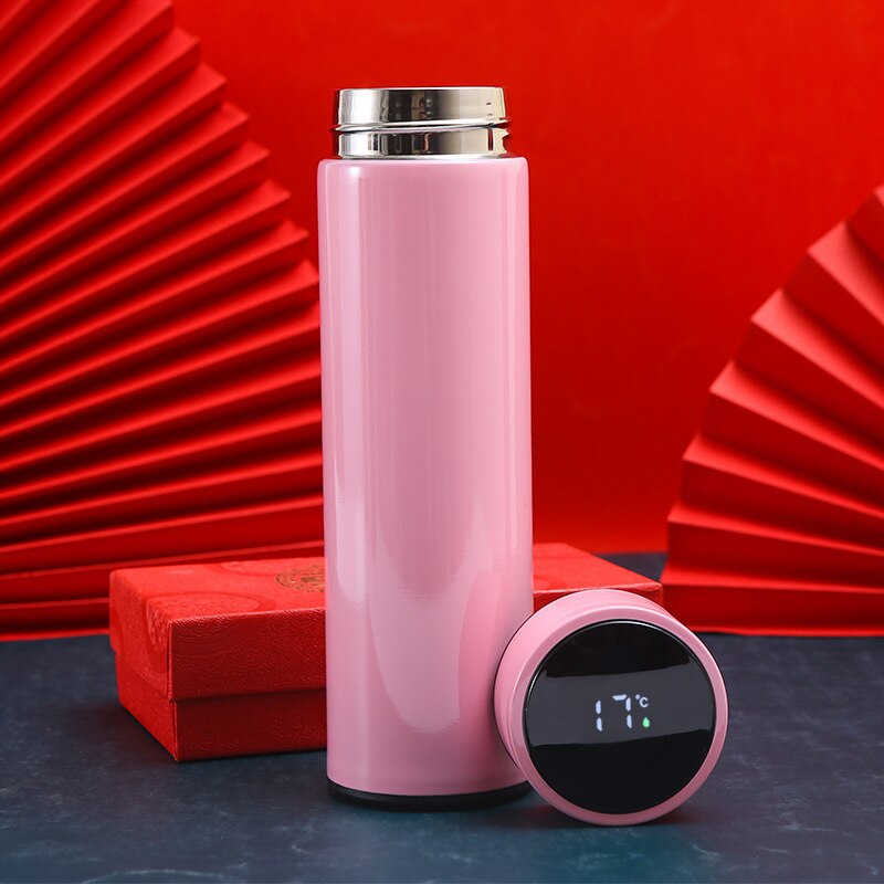 Insulated Smart Coffee Mug with LED Temperature Display