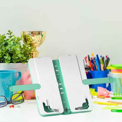 Portable Compact Folding Desk Book Holder Pencil Box