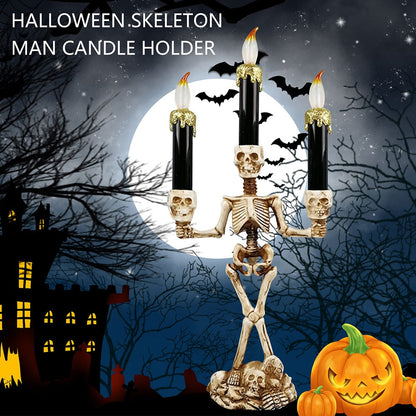 Spooky Skeleton Decorative Tea Lights