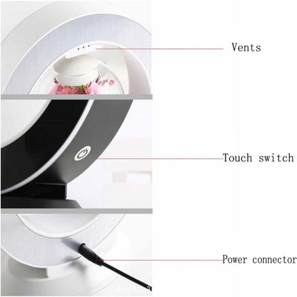 Floating Floral LED Levitation Lamp - Fesara