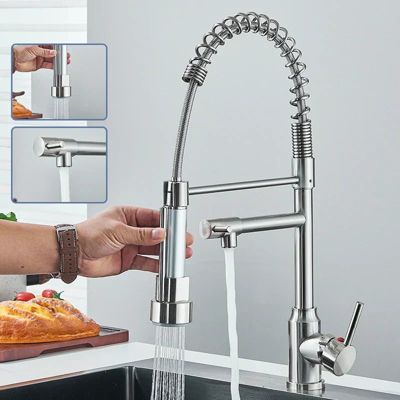 Flexible 360 Degree Swivel Kitchen Faucet