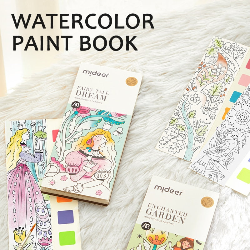 Colorful Children's Watercolor Art Painting Kit