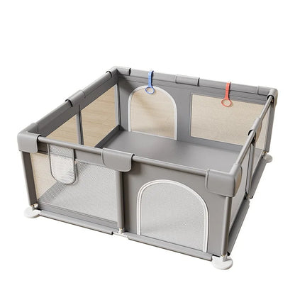 Spacious Baby Playyard with Soft Play Panels
