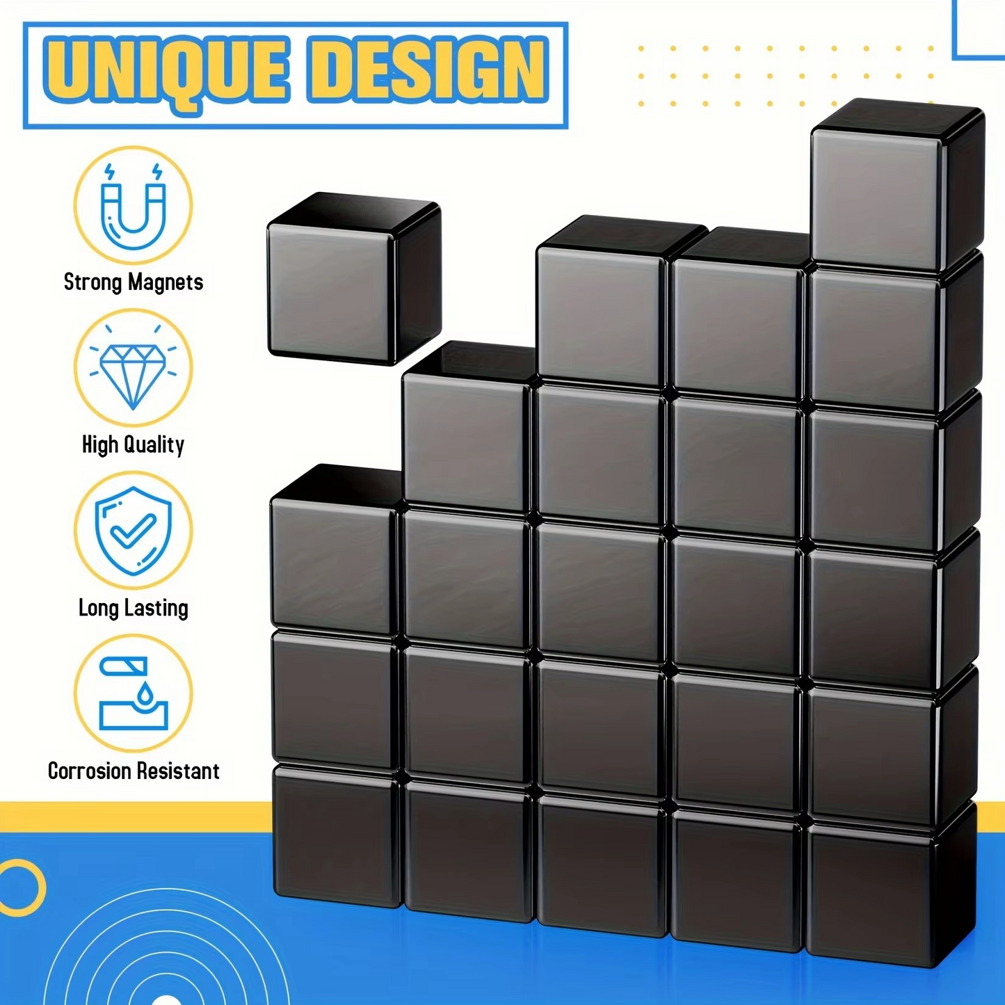 Strong Square Neodymium Magnets for Multi Purpose Use