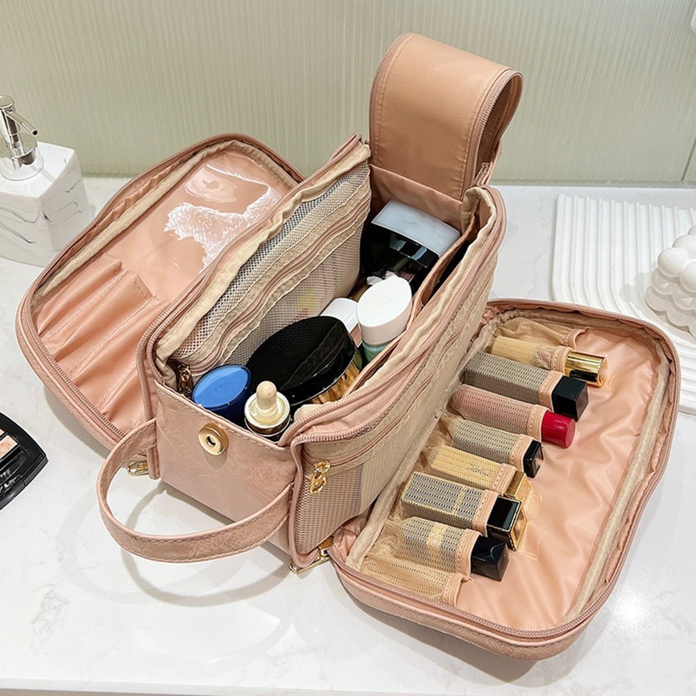 Large Cosmetic Makeup Bag - Fesara