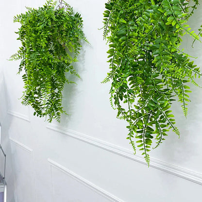 Large Artificial Boston Fern Hanging Plant UV Resistant