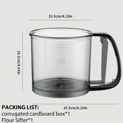 Easy Use Double Mesh Flour Sifter Set of 2