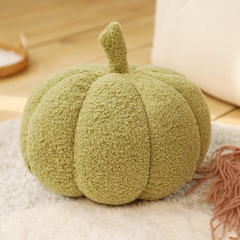 Cozy Orange Autumn Decorative Throw Pillows