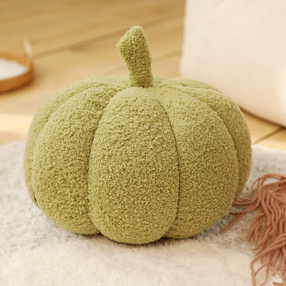Cozy Orange Autumn Decorative Throw Pillows