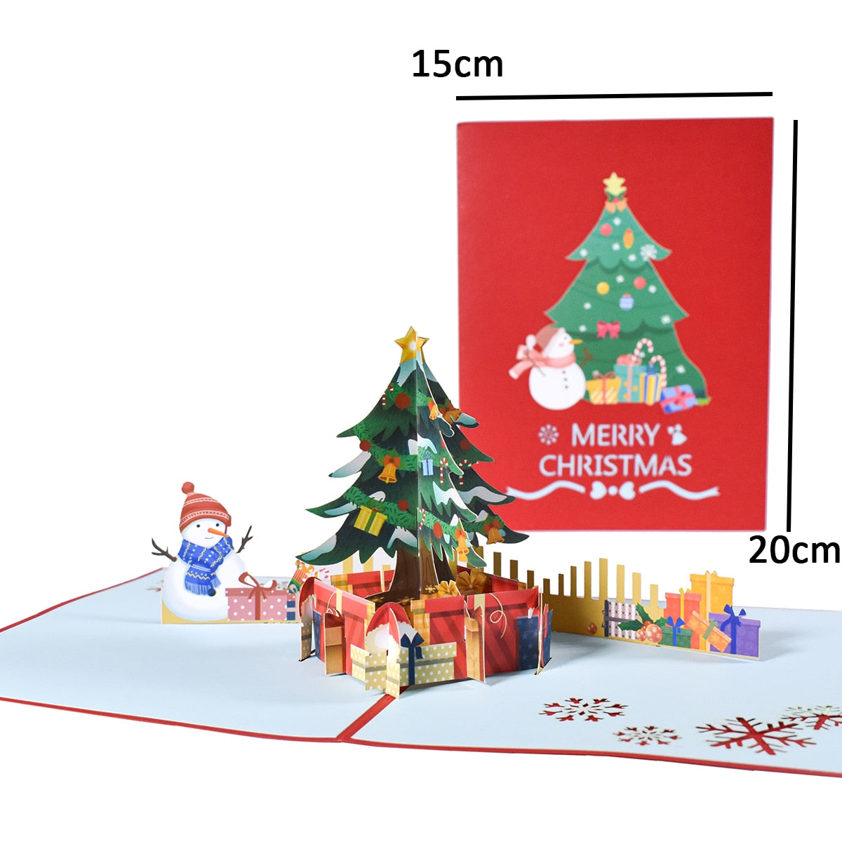 Fun 3D Christmas Pop Up Greeting Cards