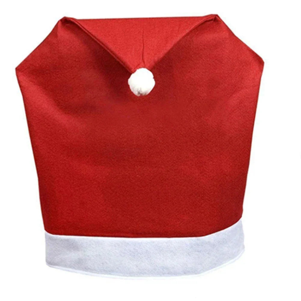 Festive Holiday Chair Covers for Dining Table