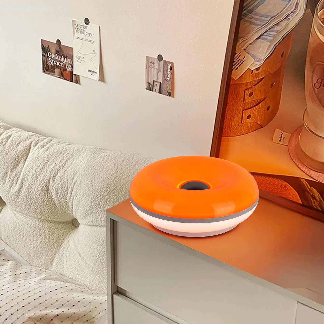 Colorful USB Table Lamp with Remote Control