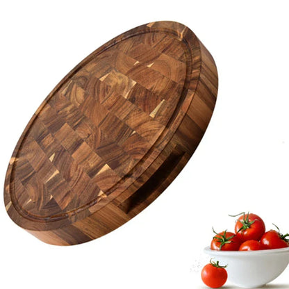 Durable Wooden Butcher Block Table
