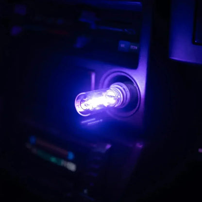 Colorful Glass Table Lamp with USB Touch Control