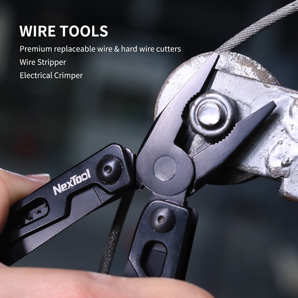 Portable 9in1 Multi-Tool Kit for DIY and Outdoor