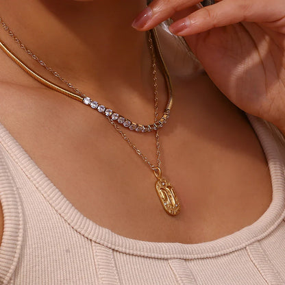 Delicate Astrology Symbol Pendant Necklace