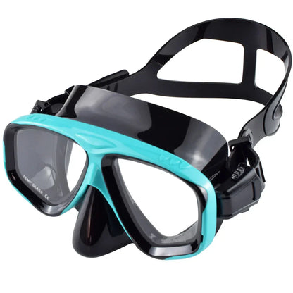 Premium Dive Mask Snorkel Set with Wide View Lens