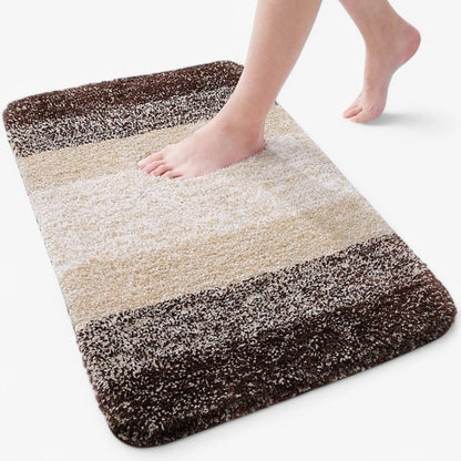 Soft Grip Non-Slip Bath Mat – Fast Dry Bathroom Rug