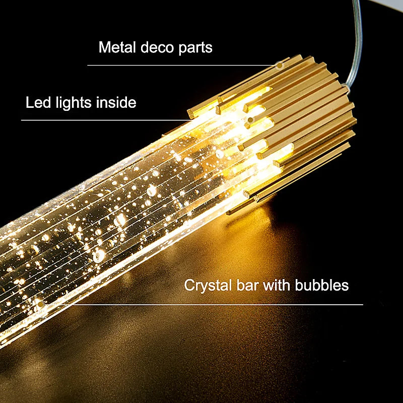 Luxurious Crystal Drop Chandelier