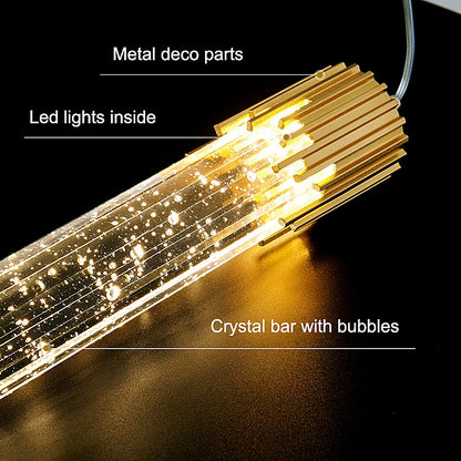 Luxurious Crystal Drop Chandelier