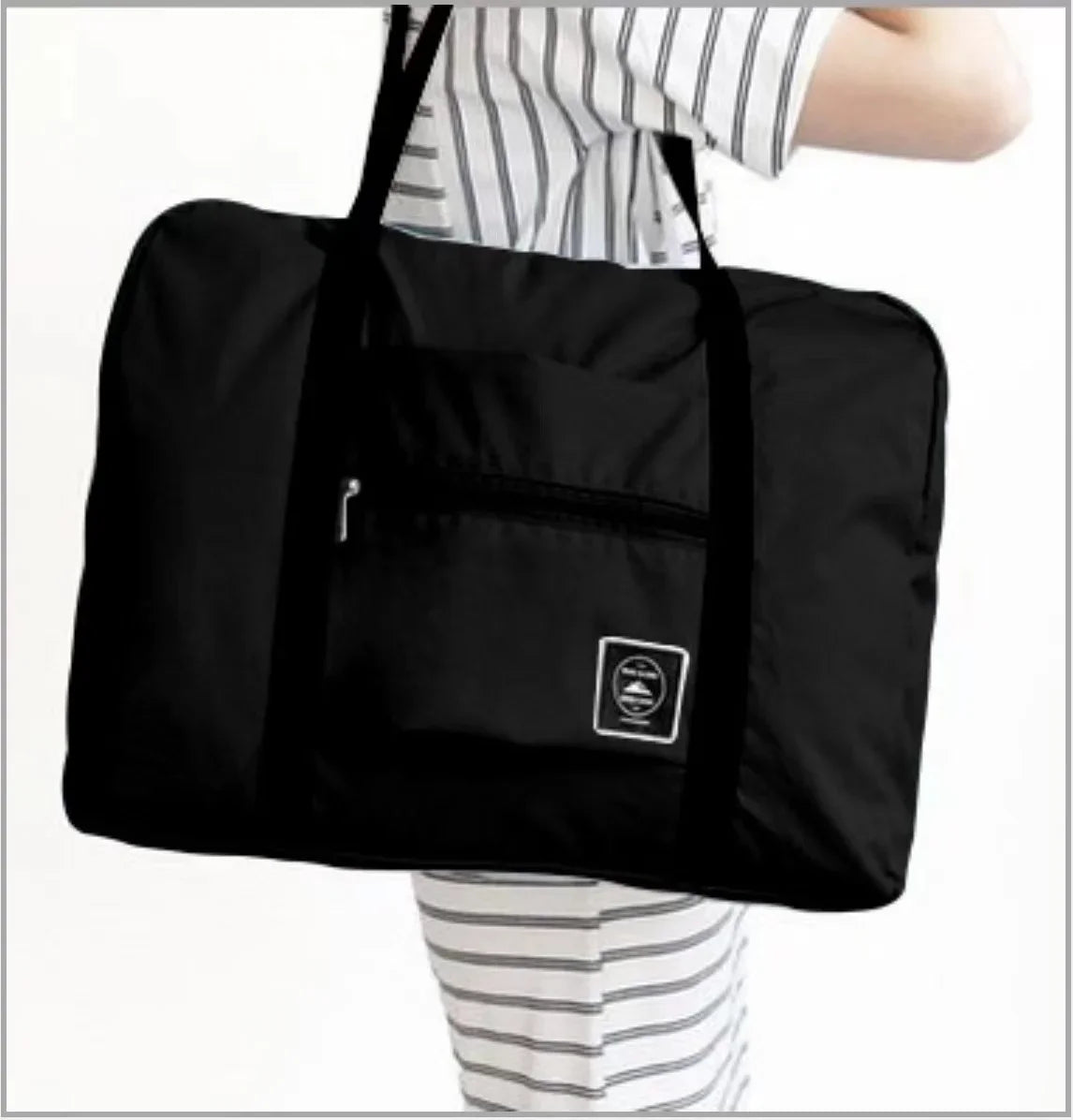 Compact Folding Travel Duffel Bag Waterproof & Spacious