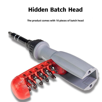 Adjustable Ratchet Screwdriver Tool Kit Set