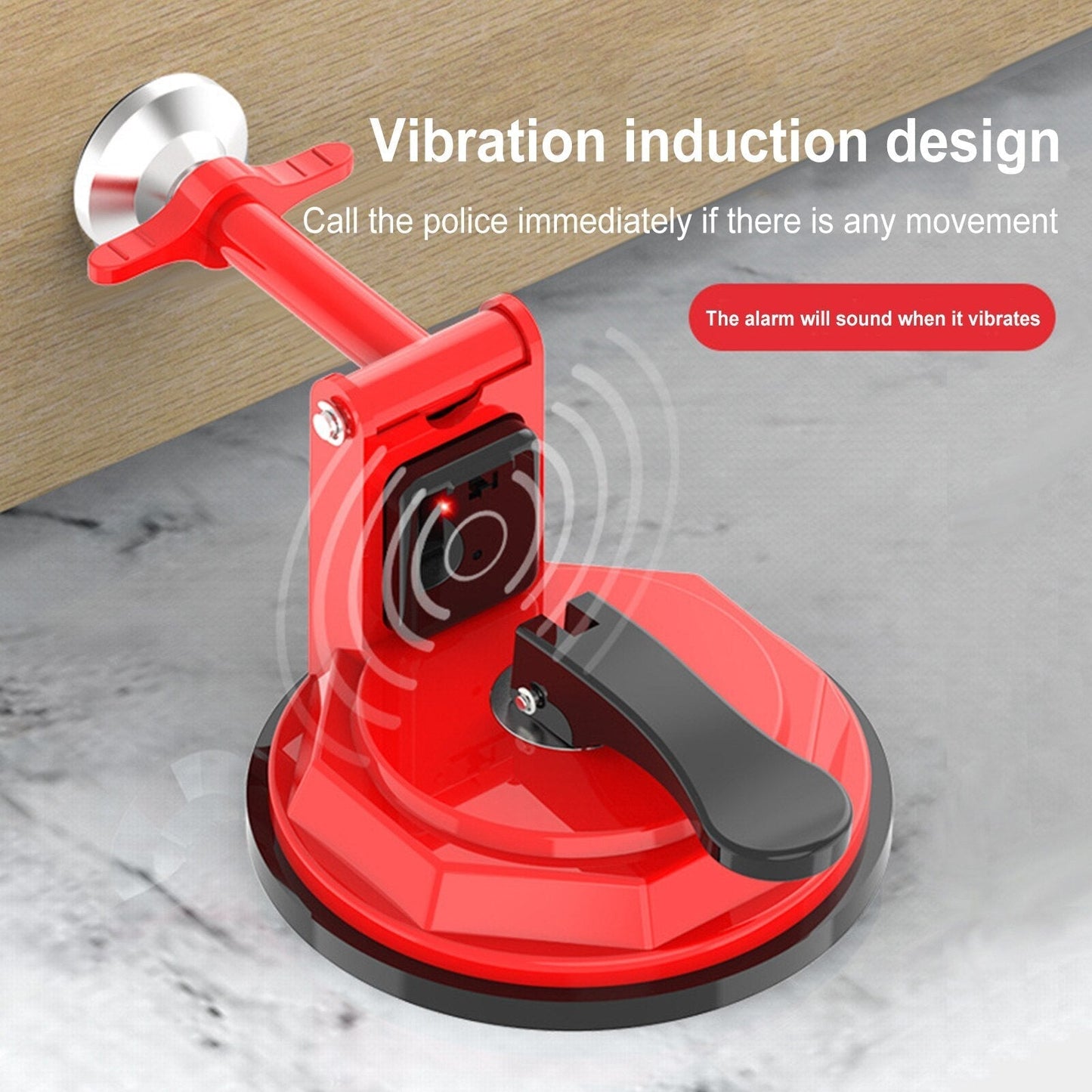 Secure Travel Door Stop Alarm Sensor