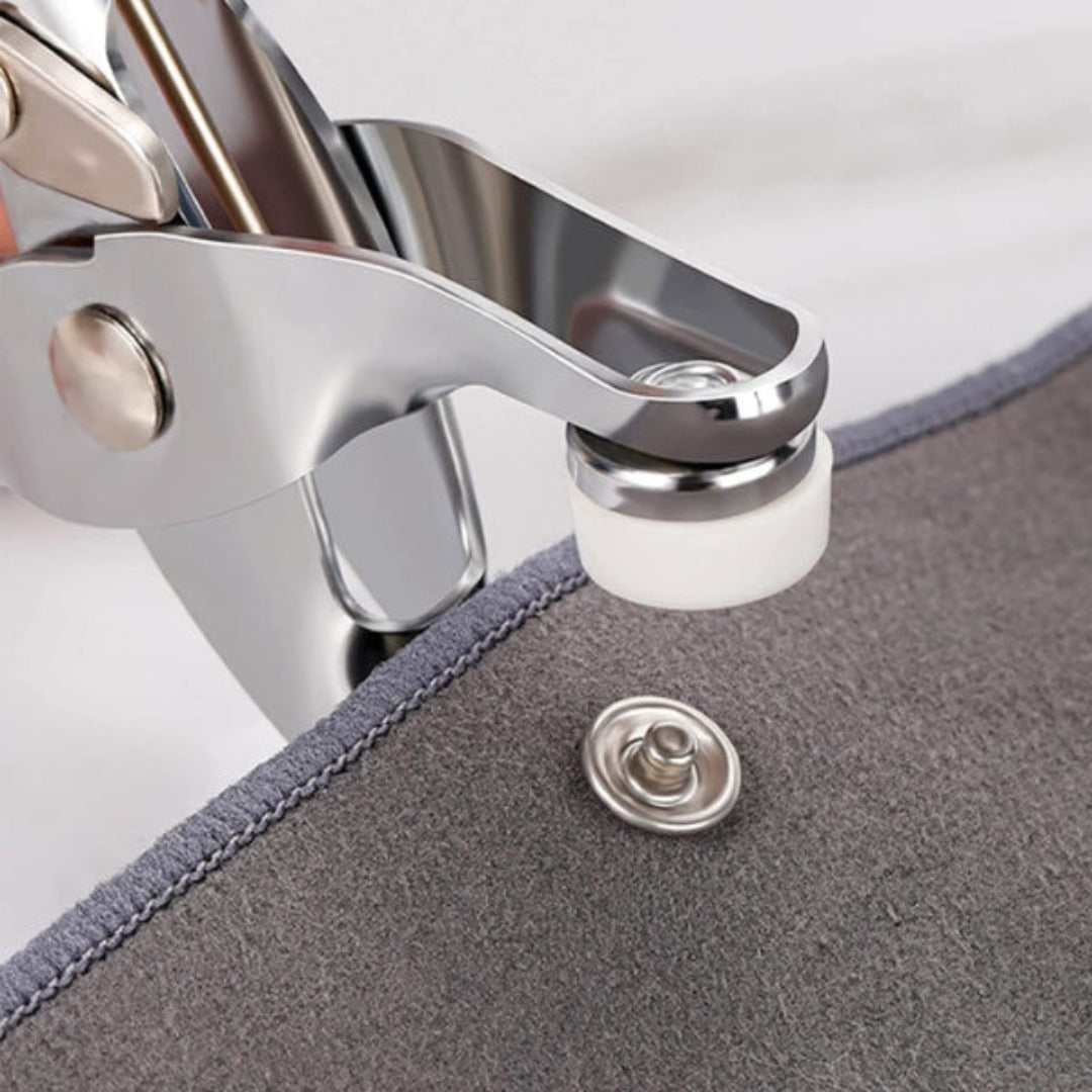 Easy Grip Button Pliers for Fabric and Leather