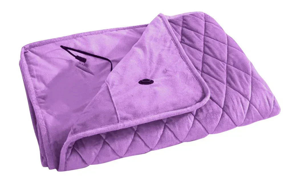 Cozy Electric Neck Scarf with USB Charger