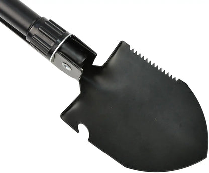 Portable 4-in-1 Stainless Steel Folding Shovel Set