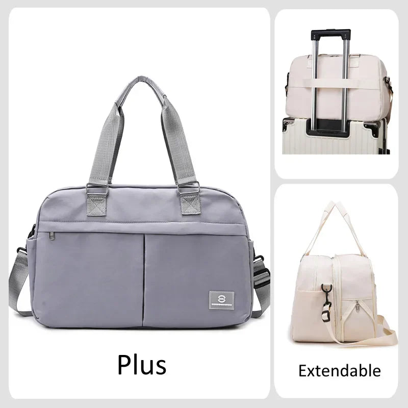 Spacious Expandable Travel Duffel Bag