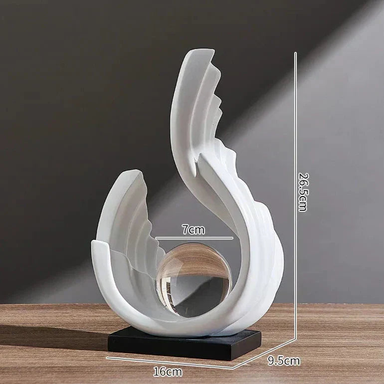 Beautiful Clear Glass Decorative Ornament