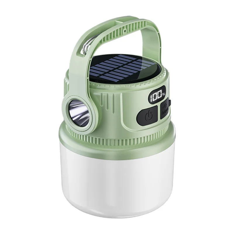 Portable Solar Powered LED Camp Light