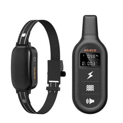 Waterproof Rechargeable Dog Training Collar with Remote