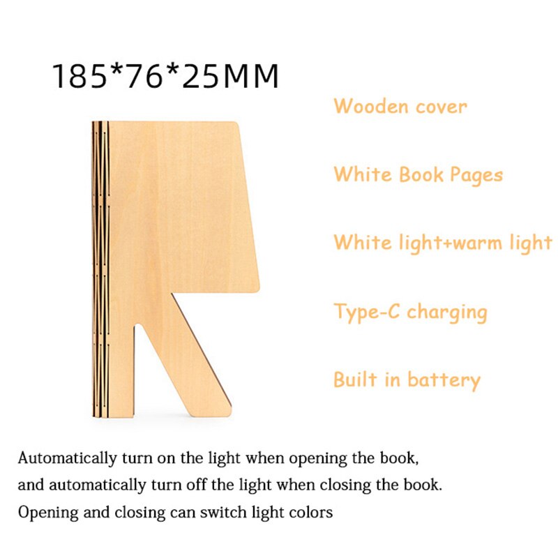 Portable Reading LED Book Lamp Decoration
