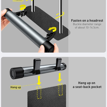 Car Back Seat Hanging Trash Can Organizer