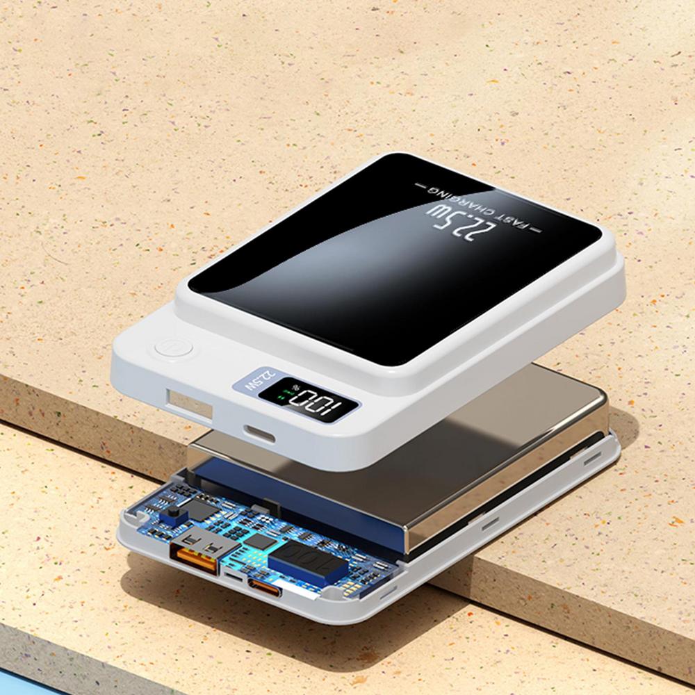 Fast Dual Wireless Portable Power Bank