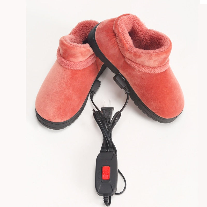 Warm Cozy Rechargeable Heated Slippers