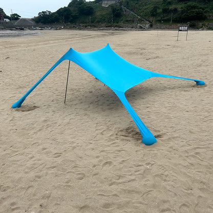 Large Family Beach Sun Shelter with UPF 50+ Protection